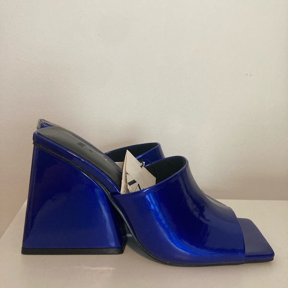 Zara block platform wedge - Picture 2 of 5